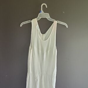 bebe Asymmetrical Dress in Cream